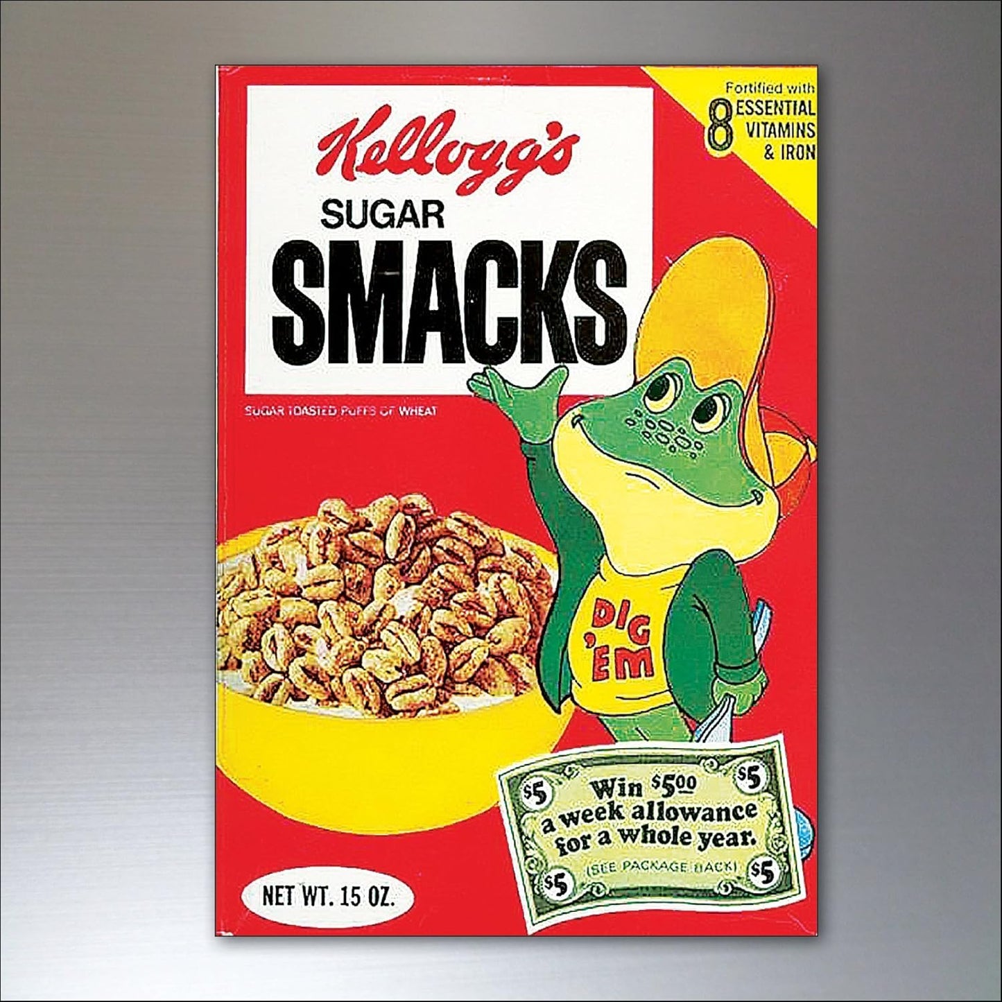 Vintage Cereal Box Fridge Magnets | Set of 8 | No.1