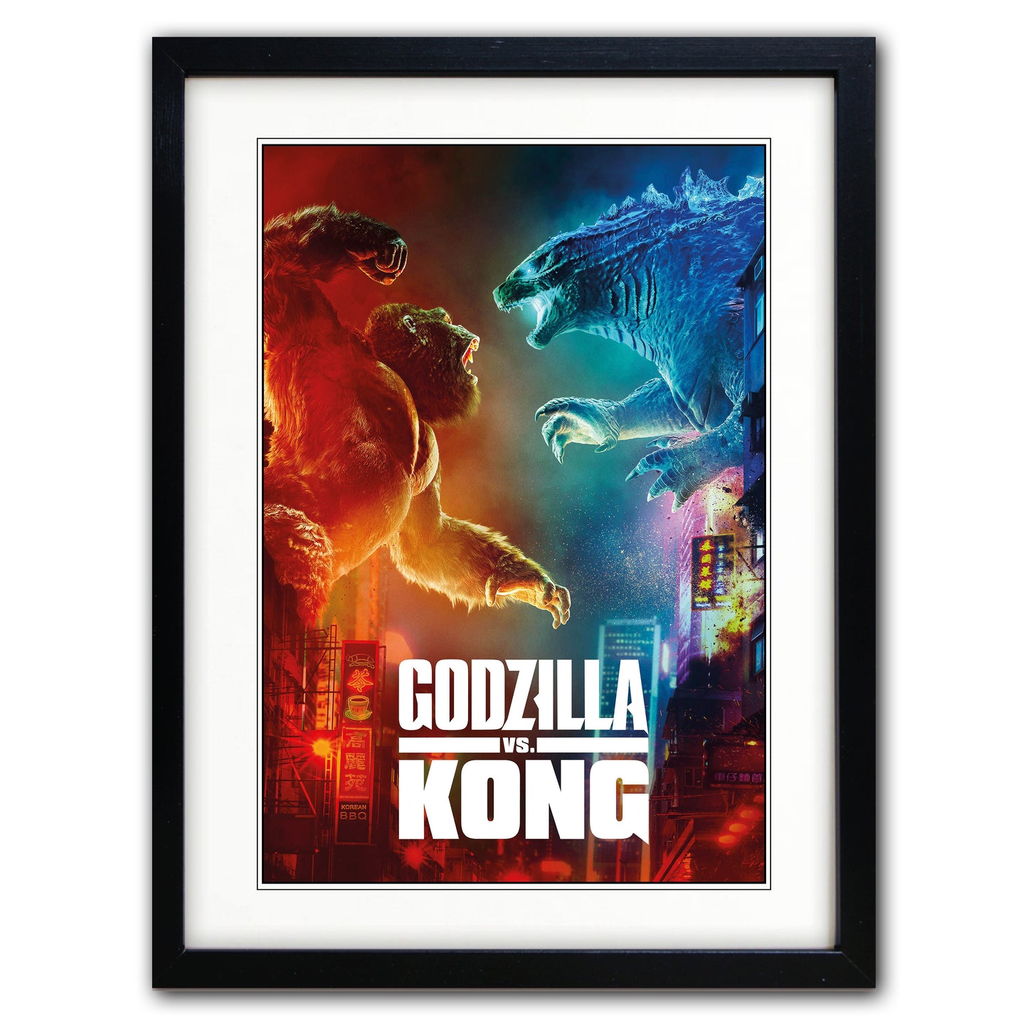 Godzilla vs Kong Print | A3 Satin | No.1