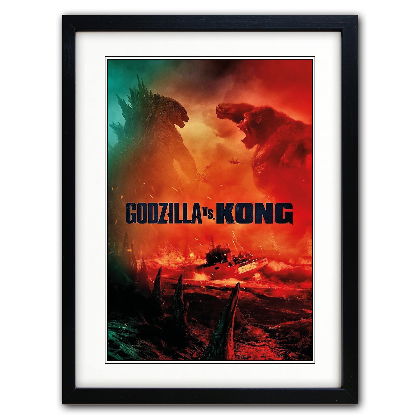 Godzilla vs Kong Print | A3 Satin | No.2
