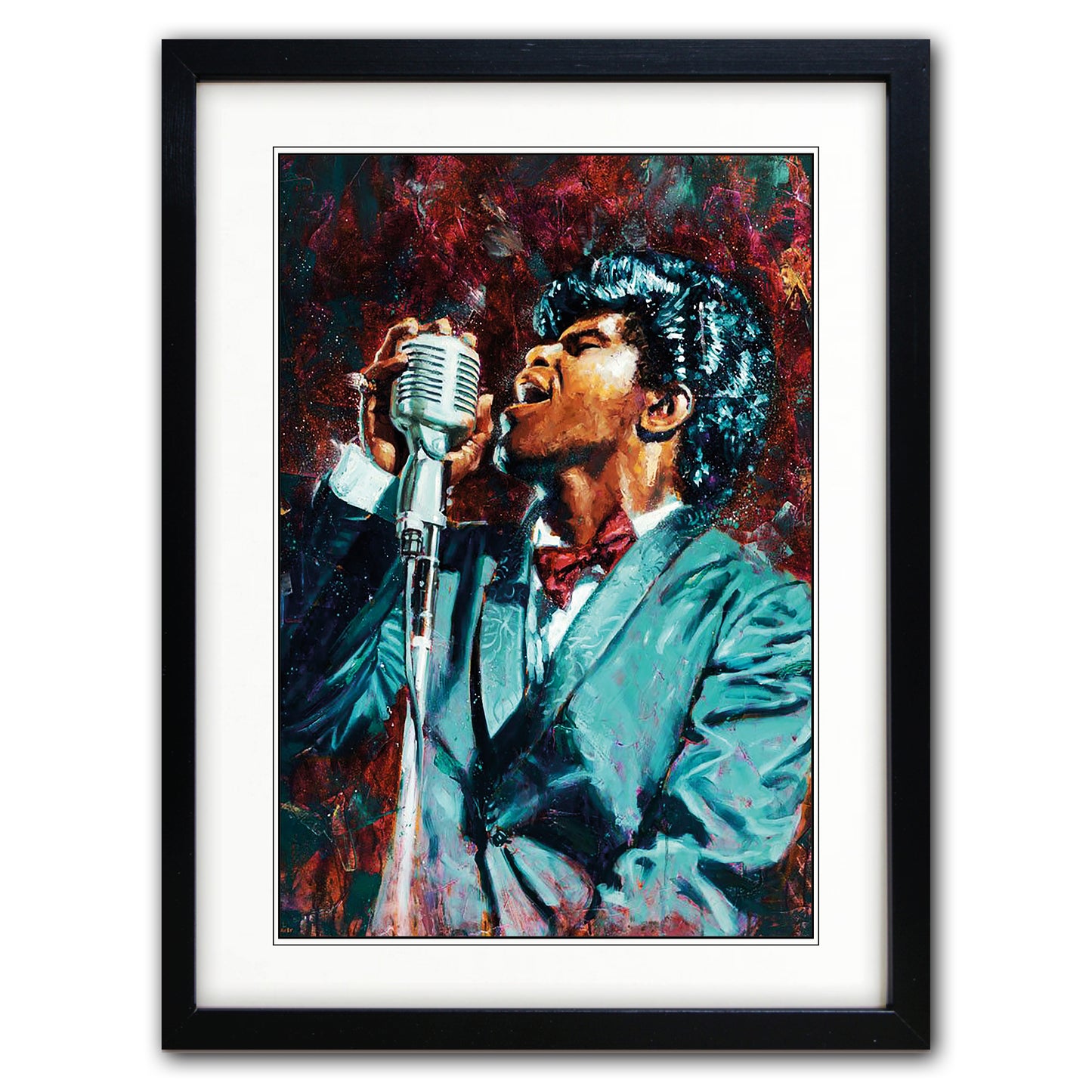 Blues, Jazz & Soul Music Icons Painting Prints | Set of 4 Prints | Series No.2