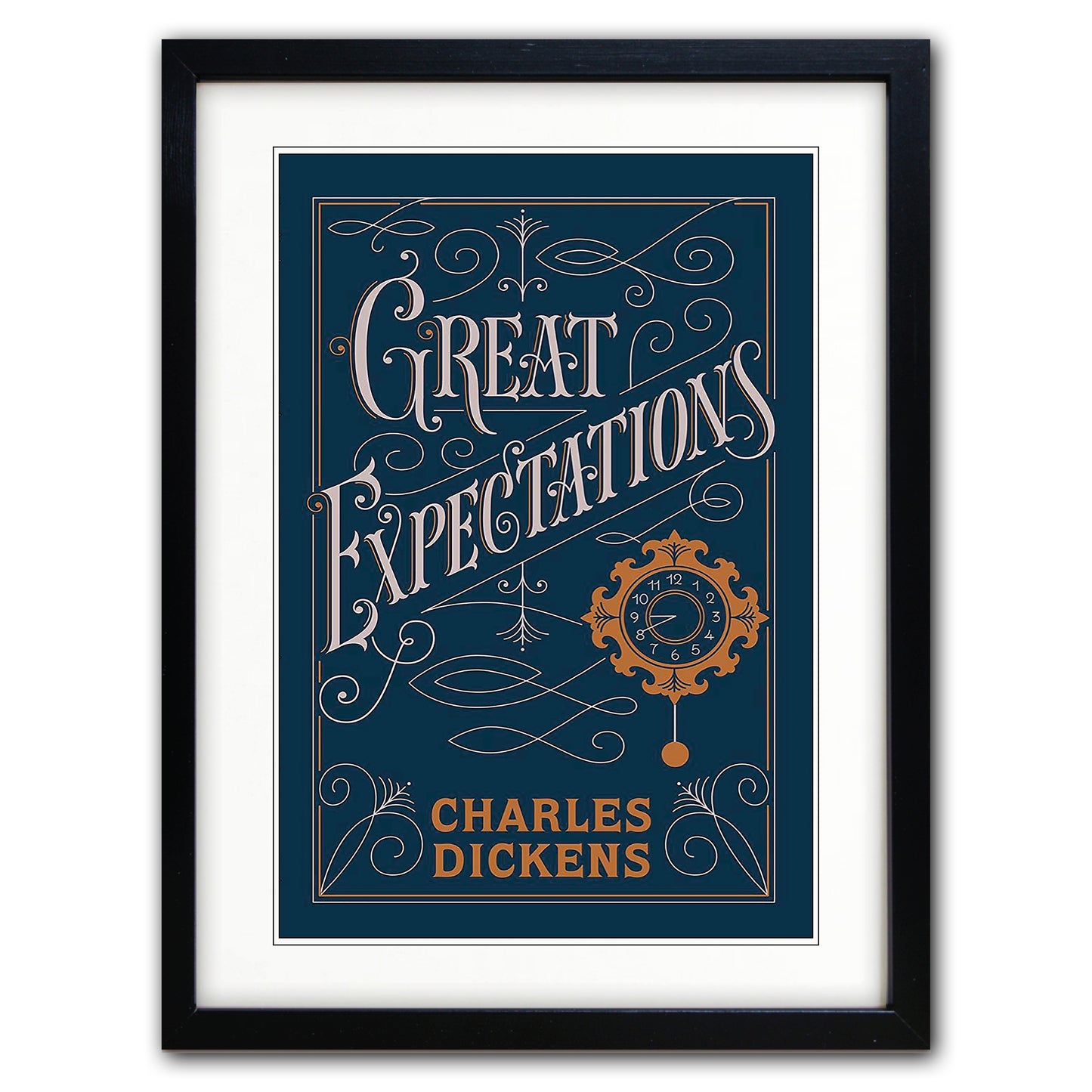 Classic Book Cover Design Print | A3 Satin | No.1