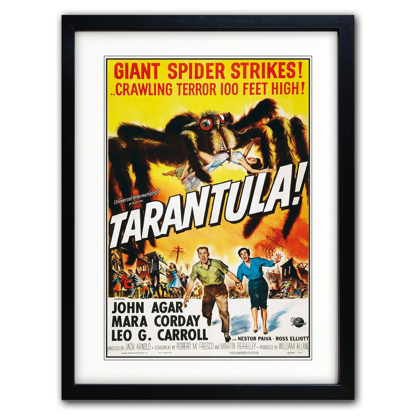 Tarantula | Vintage 1950s B-Movie Film Art Print | A3