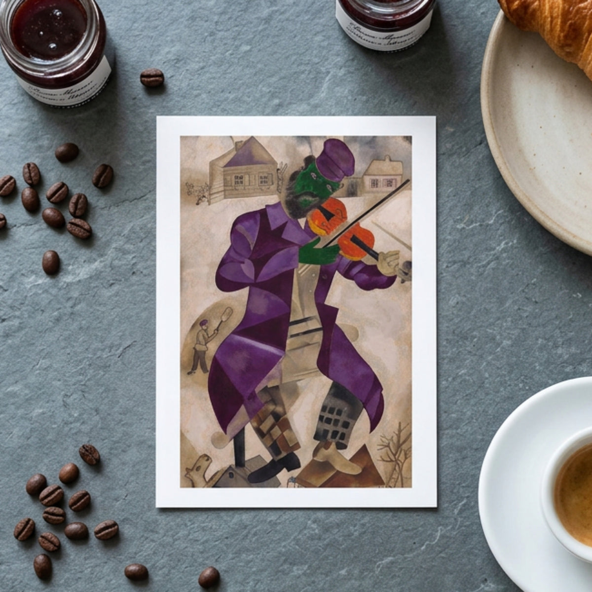 Marc Chagall Surrealist & Folk Art Postcards | Pack of 8