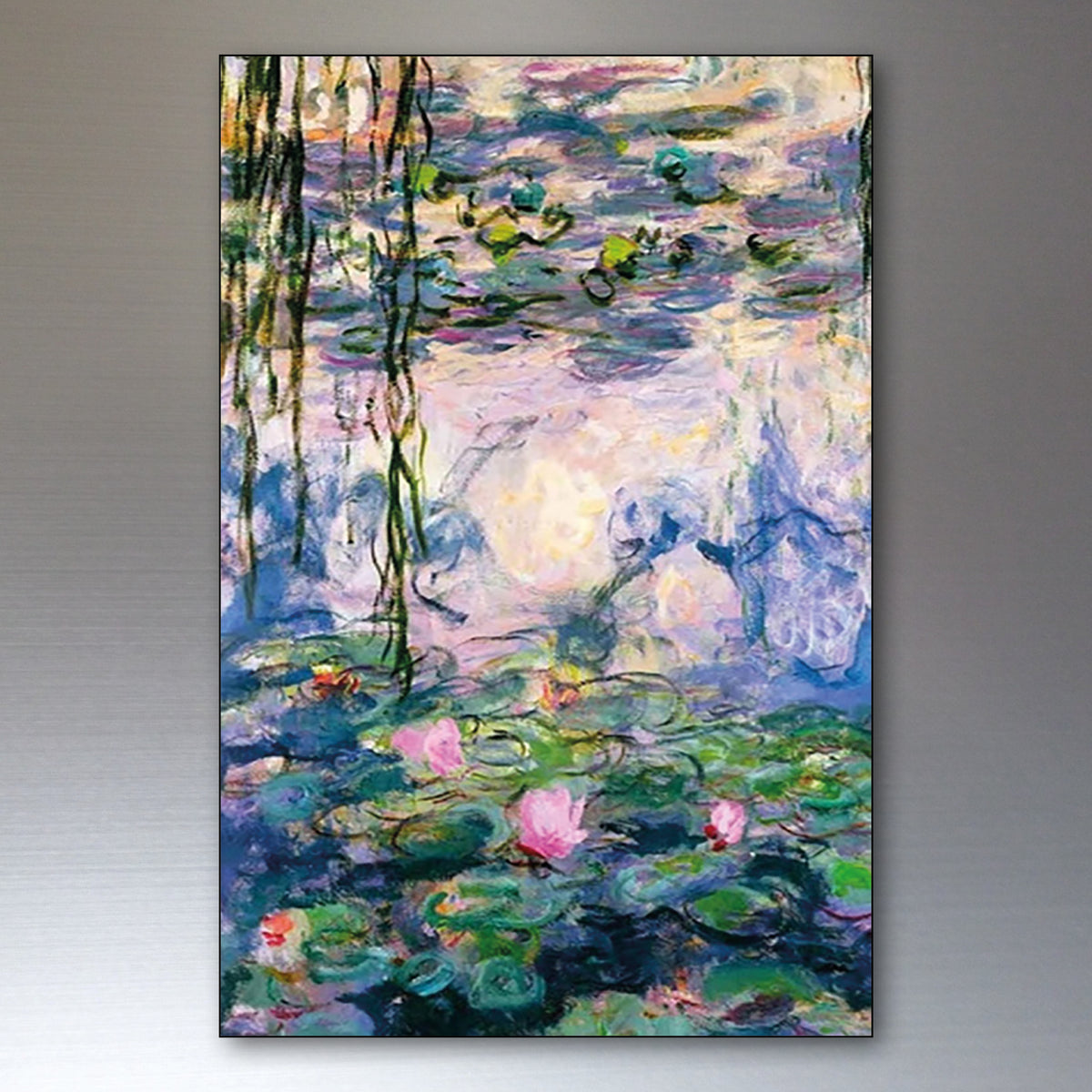 Vintage Claude Monet Impressionist Paintings | Set of 8 Fridge Magnets