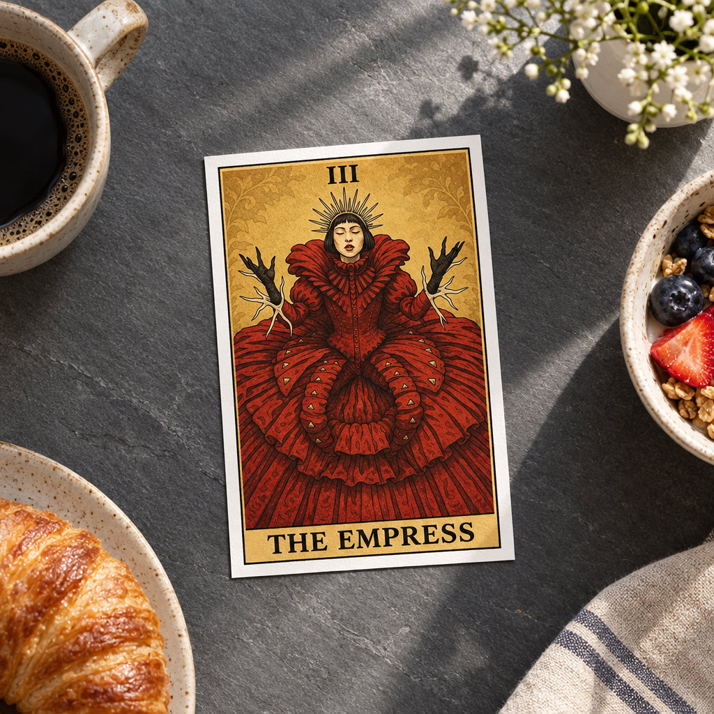 Vintage Retro Tarot Card Postcards | Pack of 8 | No.6