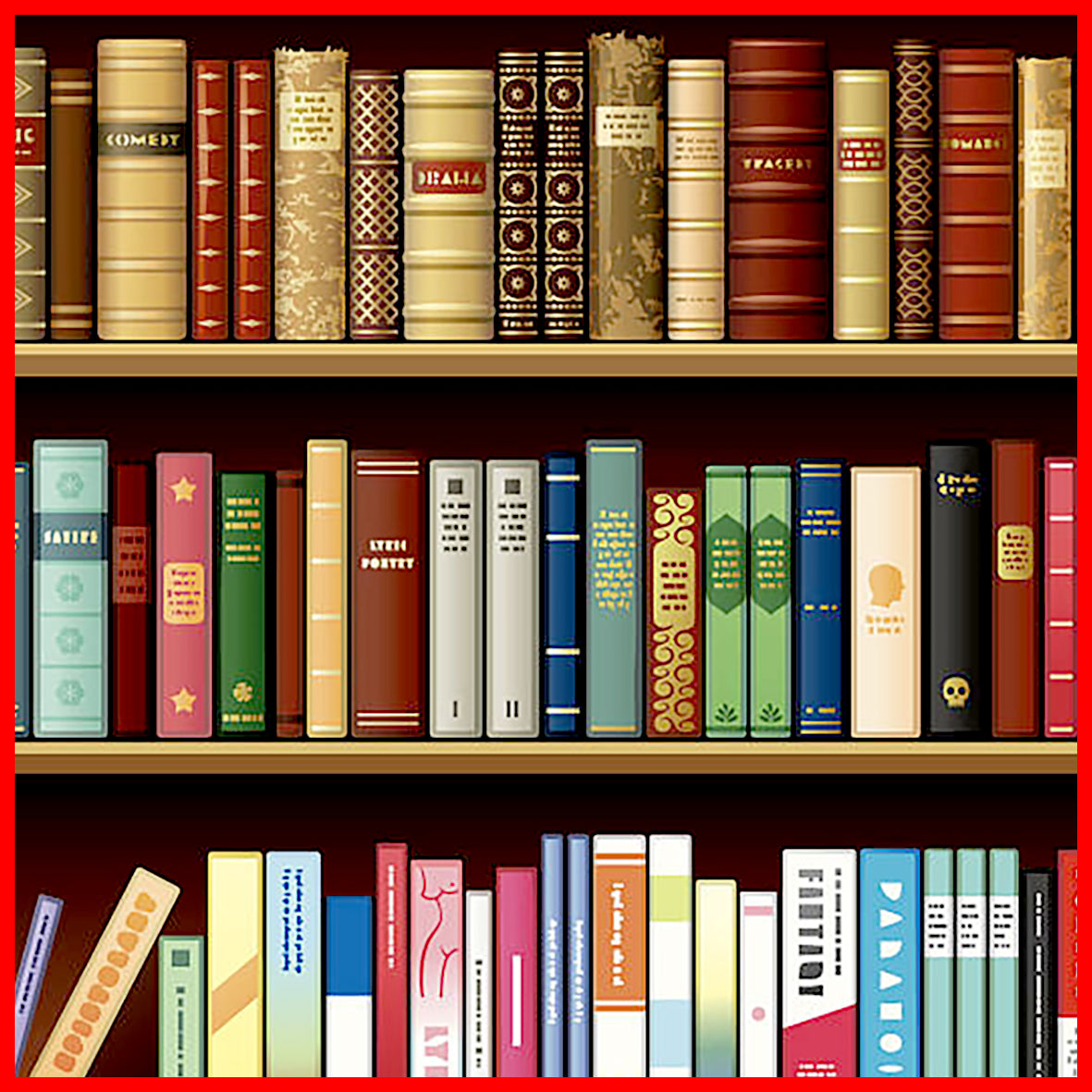 Book Fridge Magnets