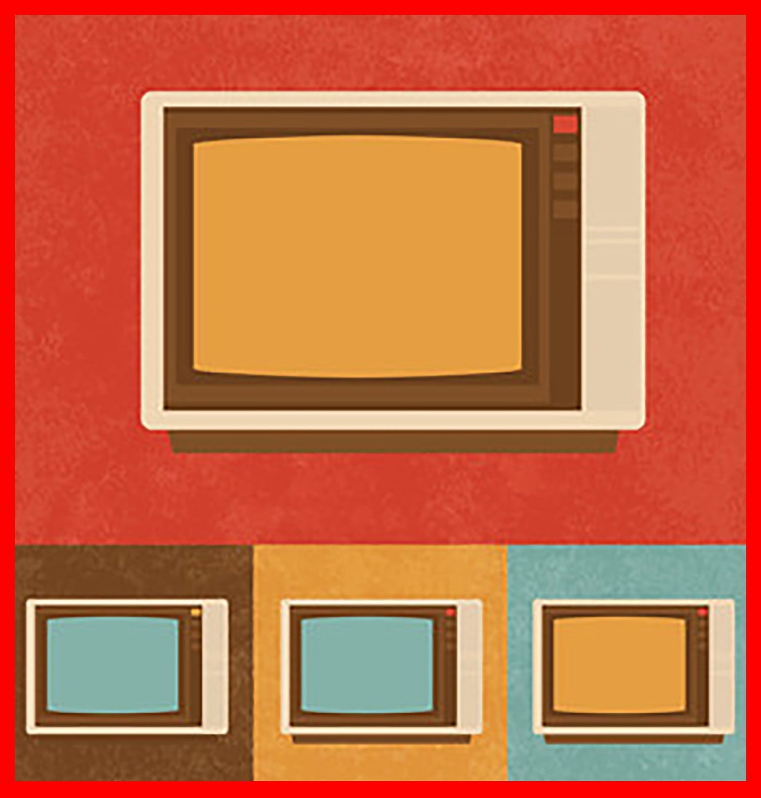 Retro Fridge Magnets