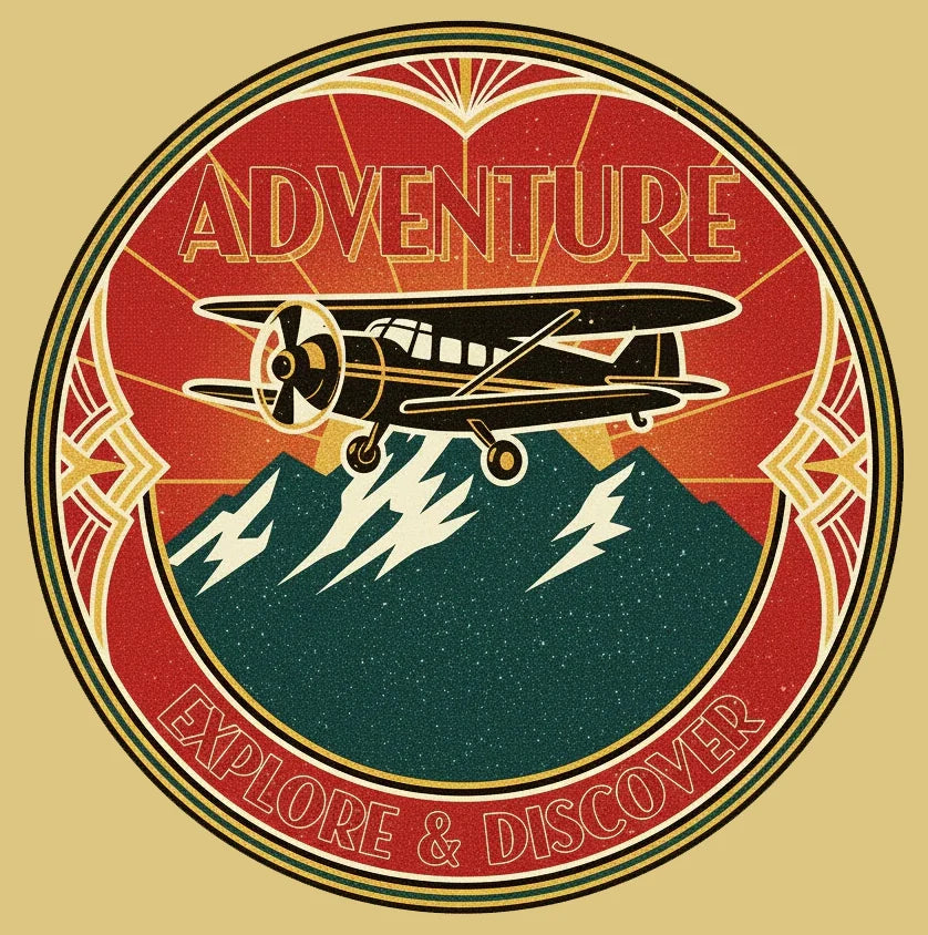 Vintage Travel Poster Fridge Magnets