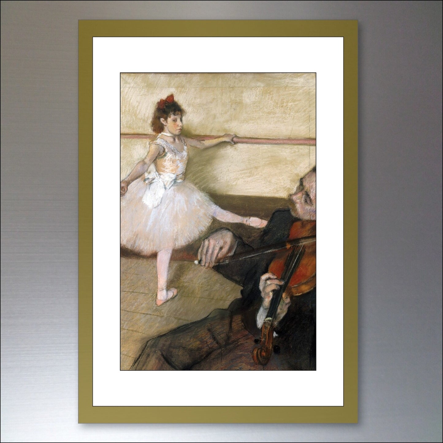 Set of 8 vintage fridge magnets featuring Edgar Degas Impressionist art paintings, decorative and collectible kitchen accessories.