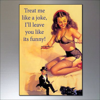 Set of 8 vintage pin-up girl fridge magnets, colorful and retro-style, ideal for decorating refrigerators and magnetic surfaces.