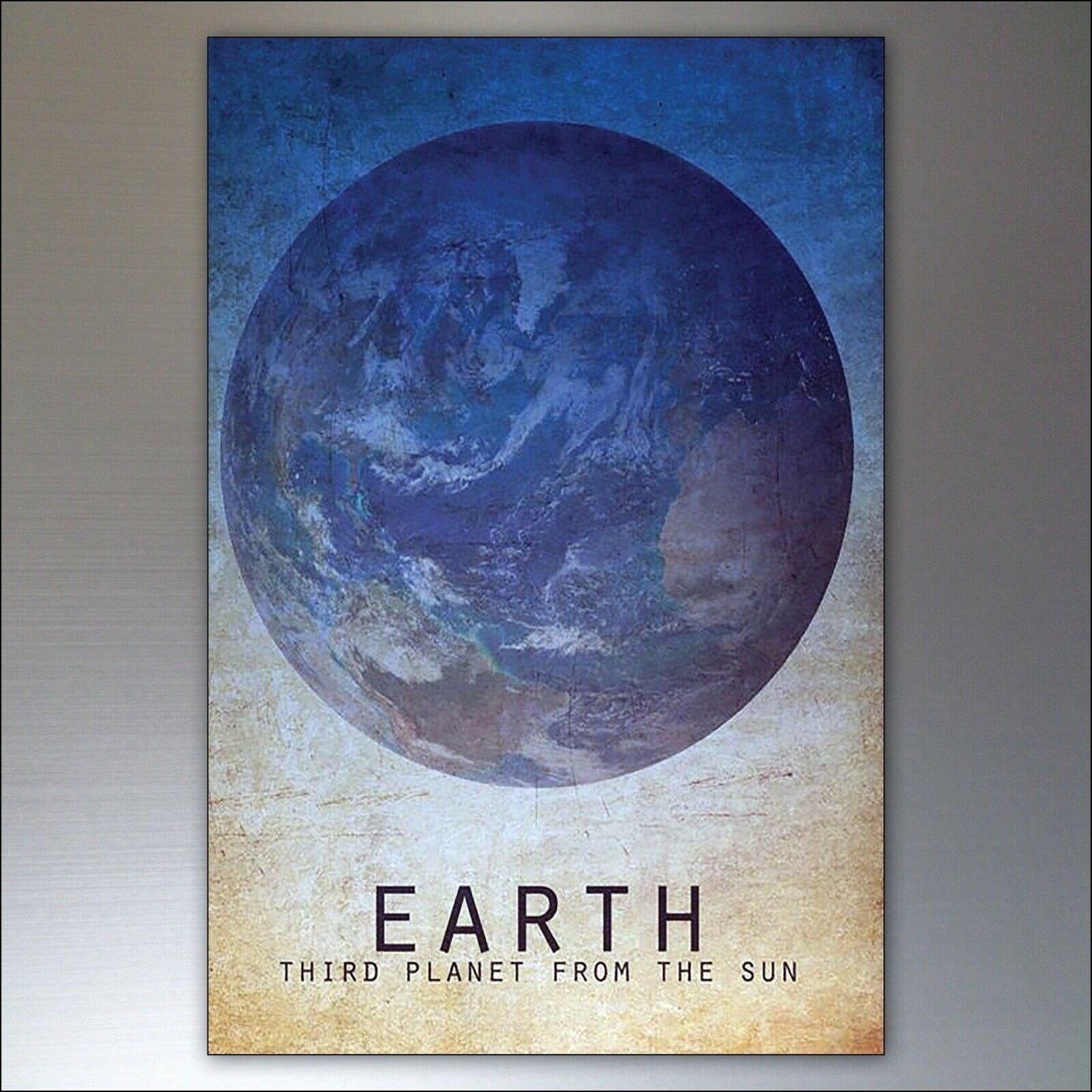 Set of 8 astronomical fridge magnets featuring space charts, stars, planets, and solar system images, ideal for decorating your fridge.