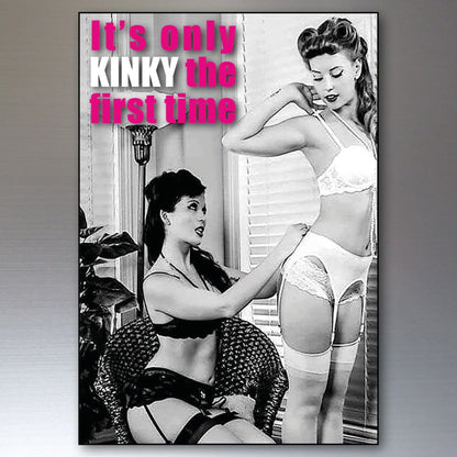 Set of 8 vintage pin-up girl fridge magnets, decorative metal magnets featuring retro pin-up artwork for refrigerators.