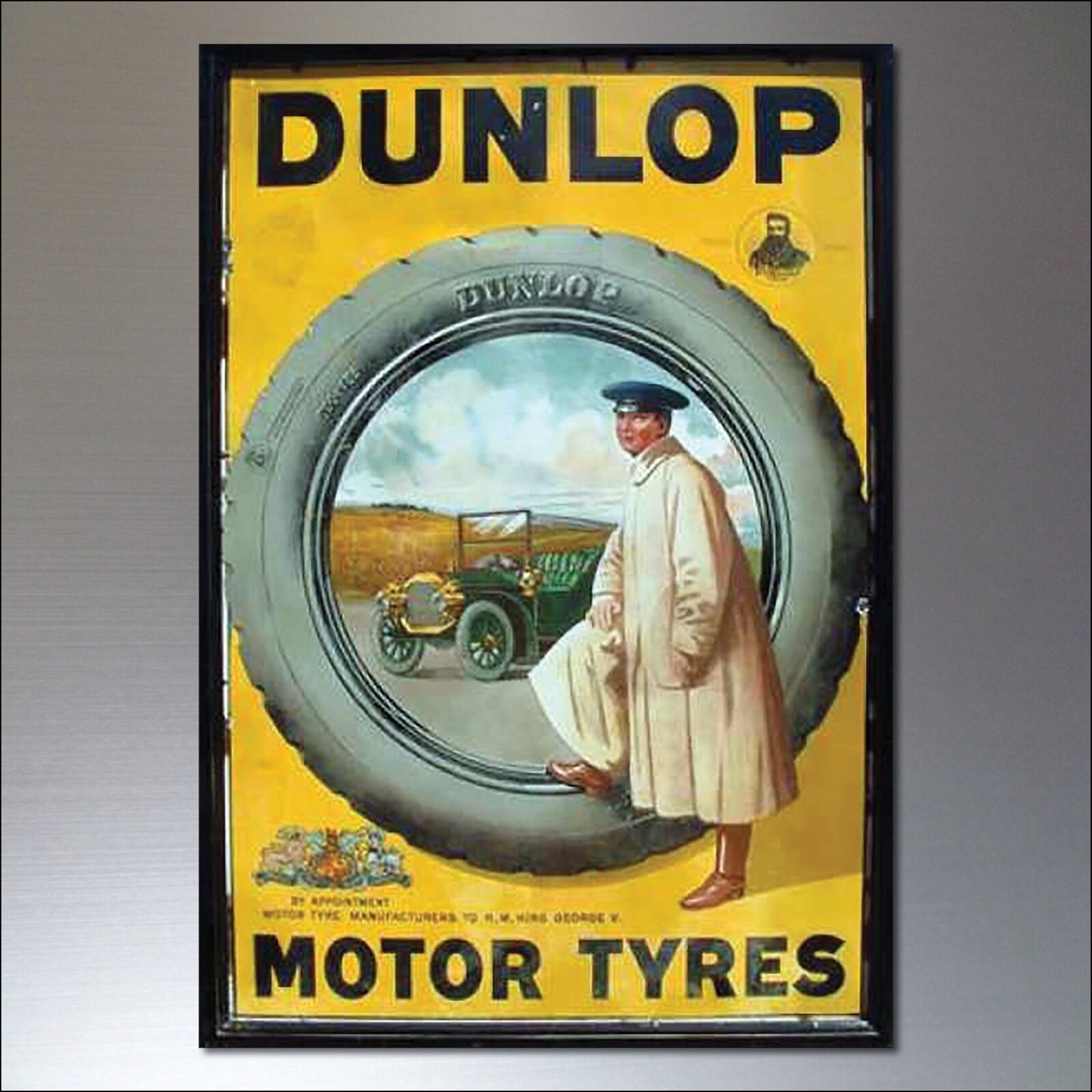 Set of 8 vintage auto motor adverts fridge magnets featuring retro car designs and classic automotive imagery.