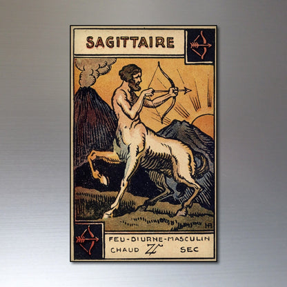 Set of 8 vintage tarot fridge magnets from Unbranded featuring retro tarot card designs, ideal for decorative kitchen display.