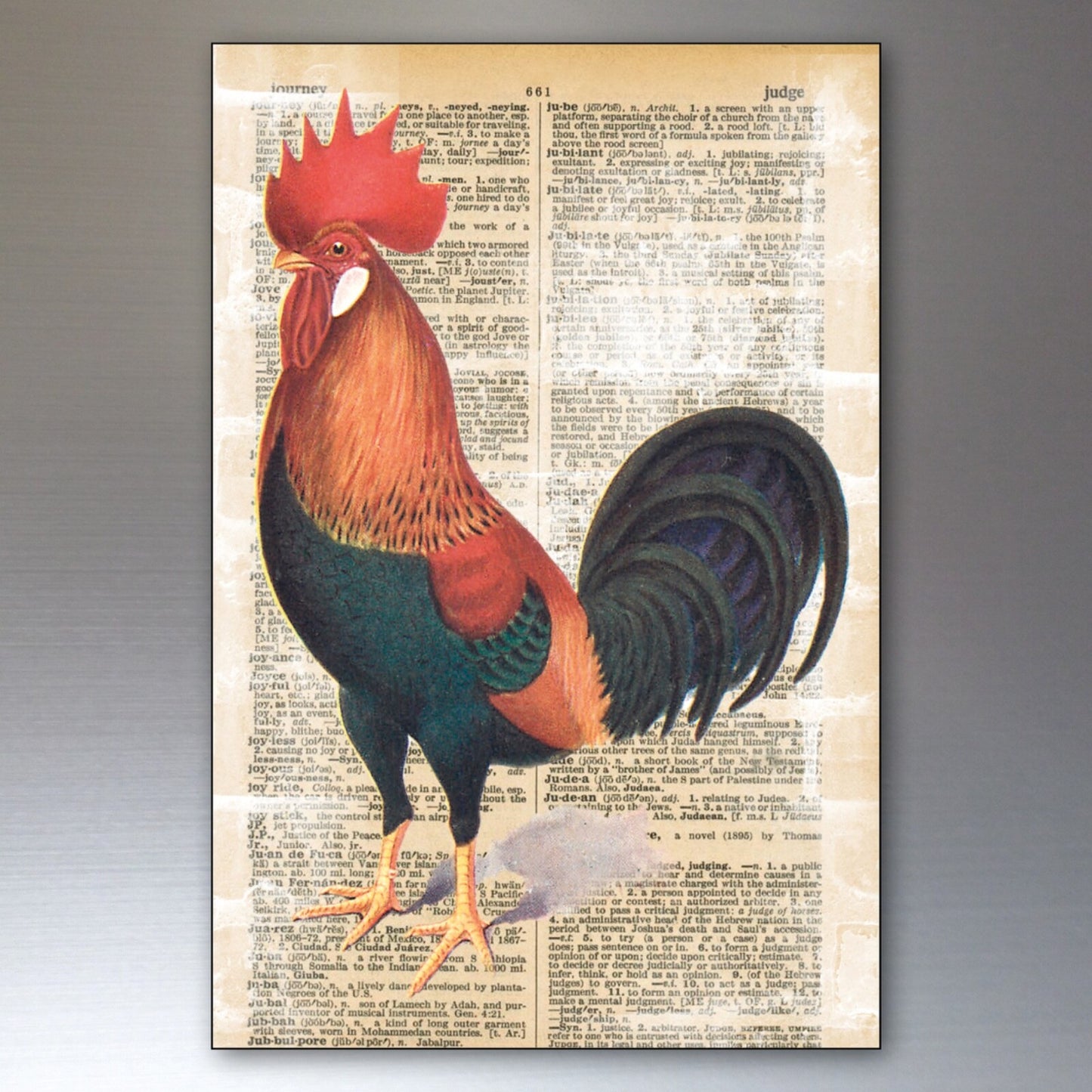 Set of 8 retro chicken-shaped fridge magnets featuring thin decorative designs, ideal for kitchen decor and fridge embellishments.