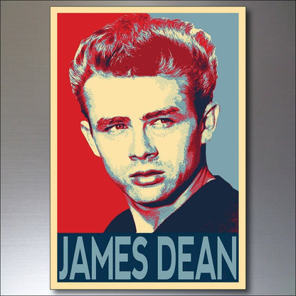 Set of 8 vintage film poster fridge magnets by Icons, featuring stylized icon movie icons for film lovers.