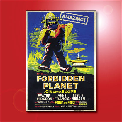 Set of 8 large Classic B Movie Film Poster fridge magnets featuring vintage horror and sci-fi film images, unbranded collectible magnets