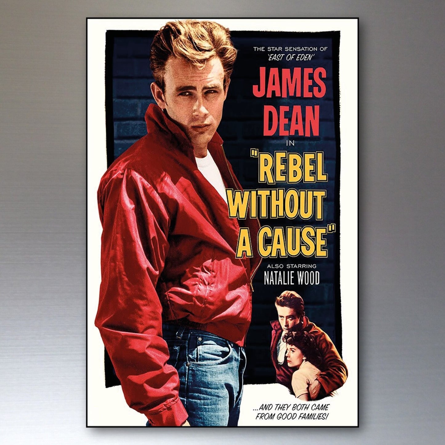 Set of 8 vintage classic film poster fridge magnets, flexible and colorful, featuring iconic movie artwork and designs.