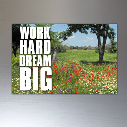 Set of 8 vintage retro fridge magnets featuring motivational and inspirational quotes, designed for decorative kitchen decor.