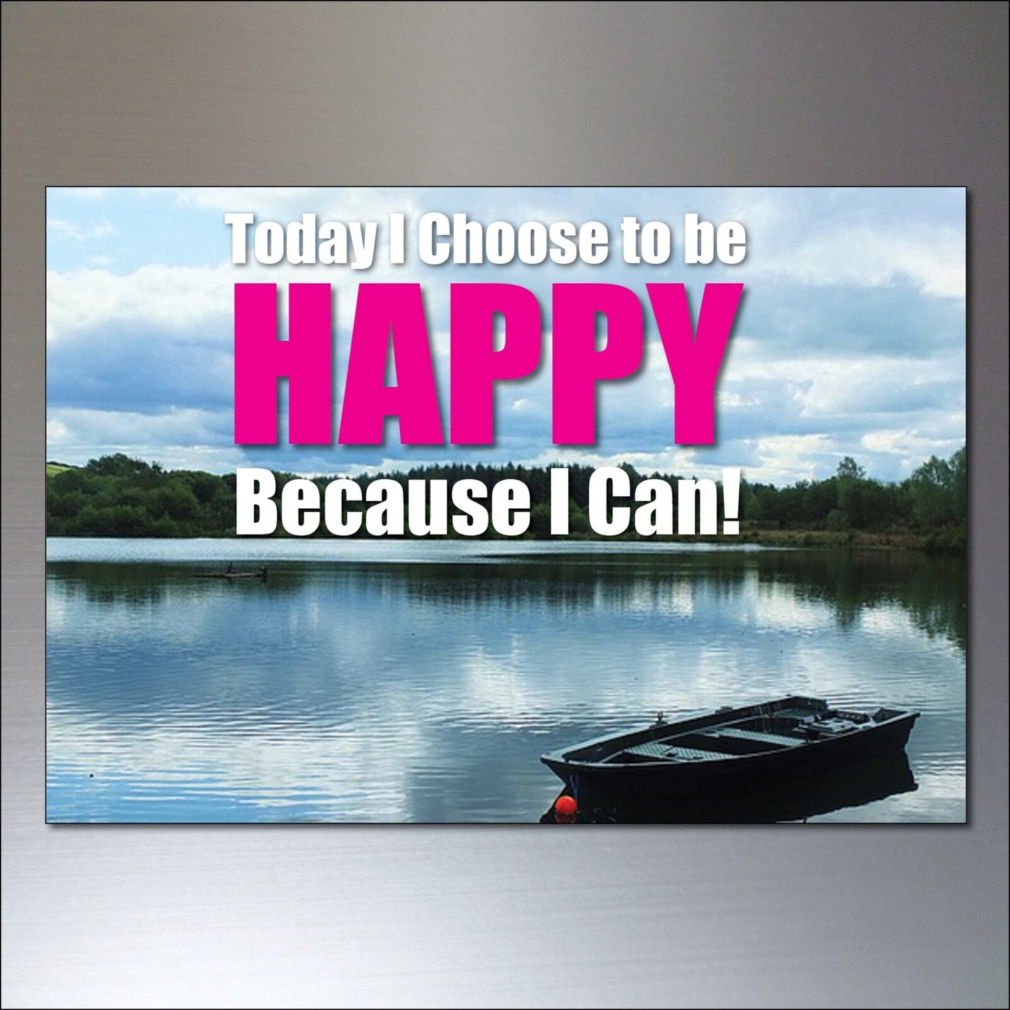 Set of 8 motivational and inspirational quotes fridge magnets with colorful designs, perfect for inspiring messages on your fridge.