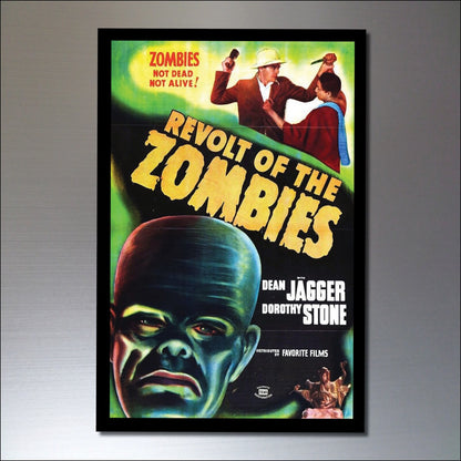Set of 8 vintage horror movie poster fridge magnets, featuring spooky designs on colorful magnet surfaces.