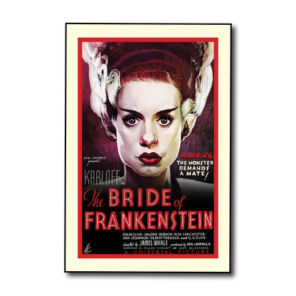 Set of 8 vintage Hammer Horror movie poster fridge magnets featuring classic horror film artwork and logos.