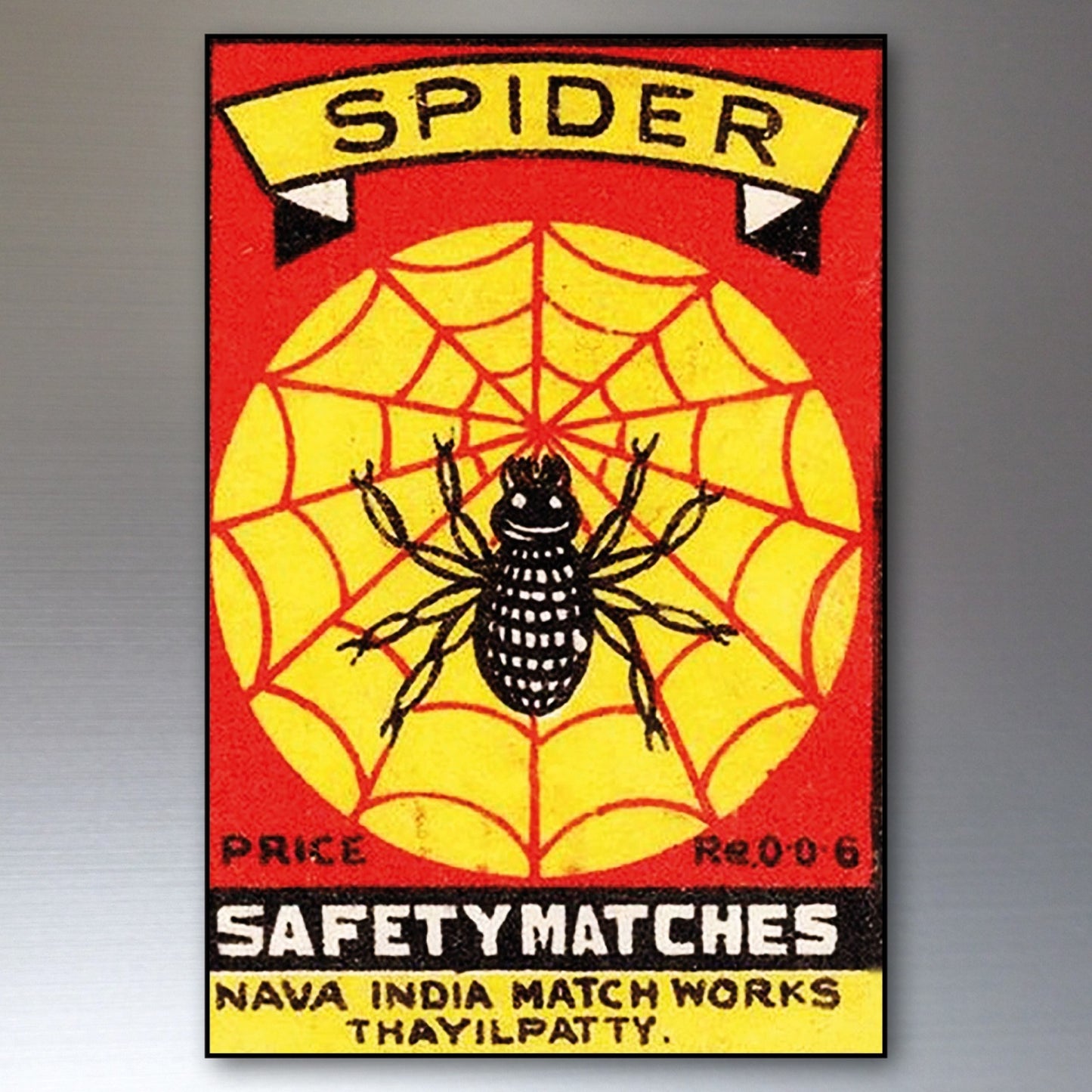 Set of six vintage horror comic cover fridge magnets, featuring spooky and scary Halloween-themed designs.