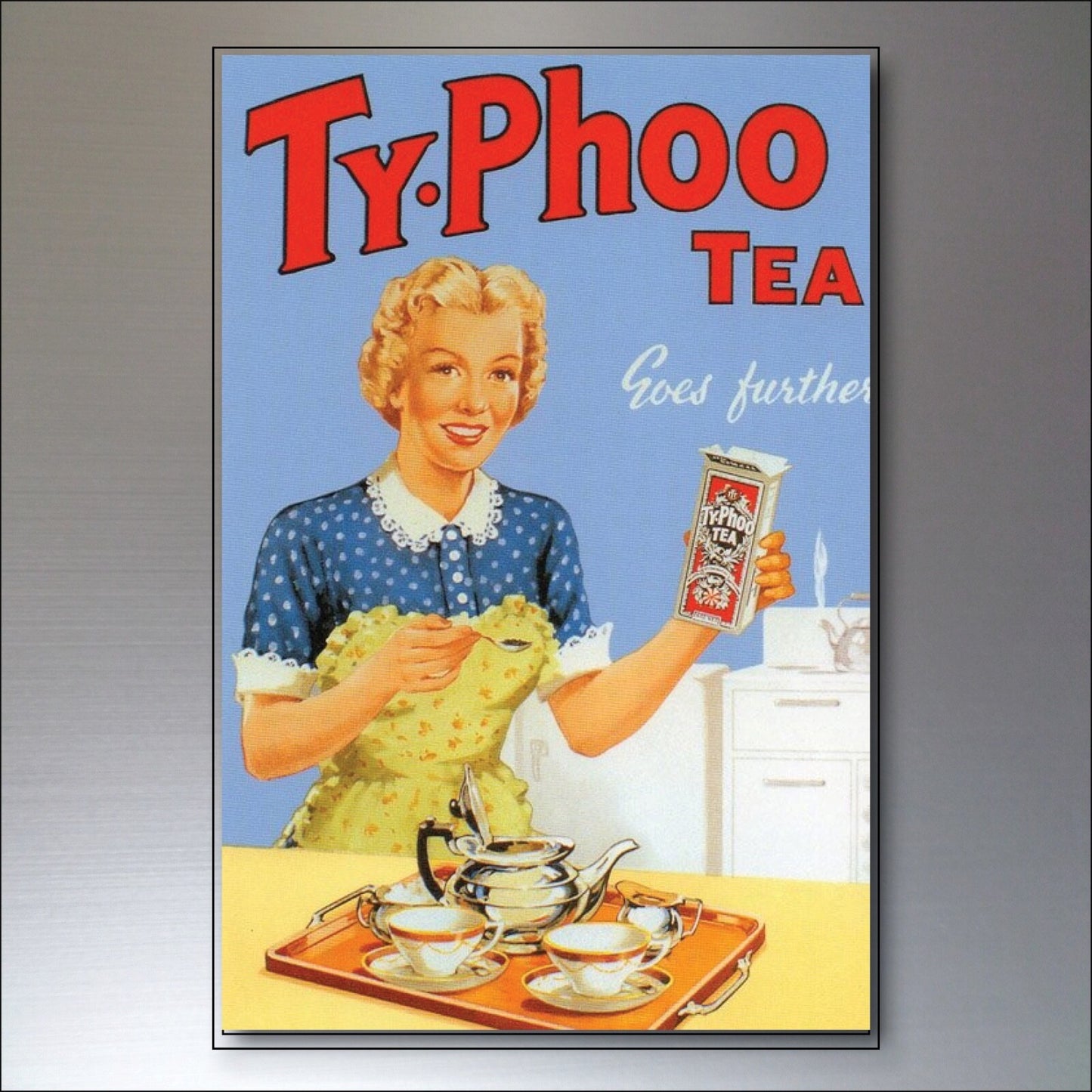 Set of 8 vintage vegetarian fridge magnets featuring meat-free advertising posters with retro style and colorful designs.