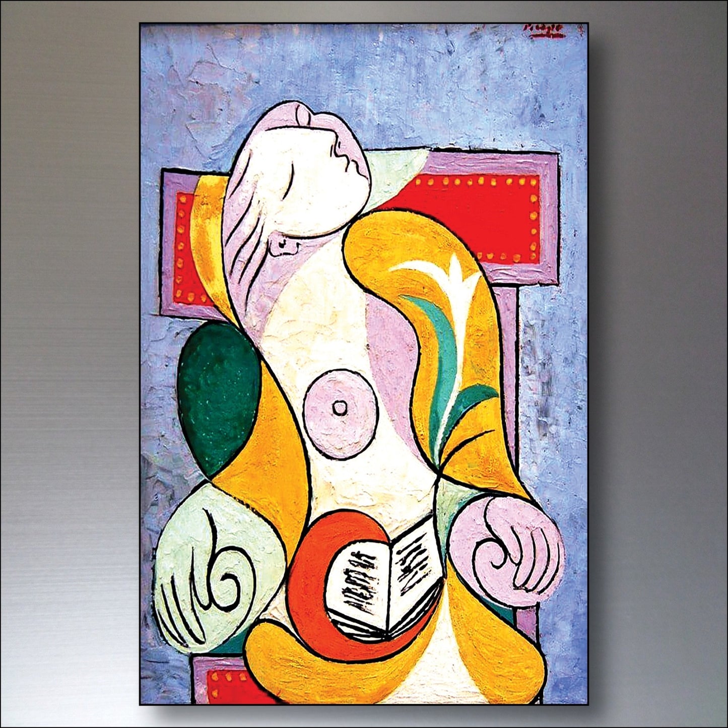 Set of 8 vintage Picasso surrealism fridge magnets featuring Spanish art, showcasing iconic Pablo Picasso paintings.