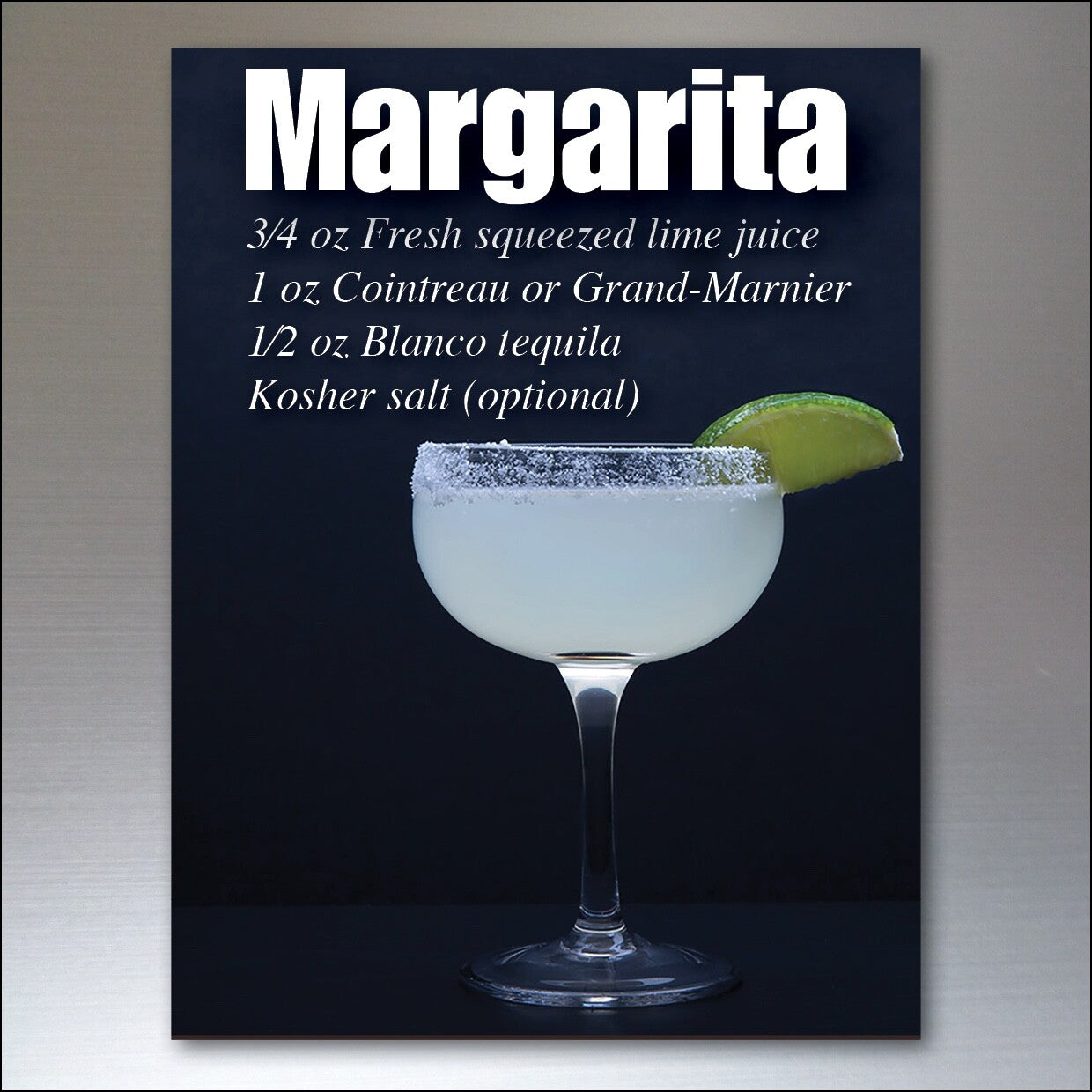 Set of 6 vintage cocktail recipe fridge magnets by Bubbadoodoo, featuring classic drink illustrations on decorative cards.