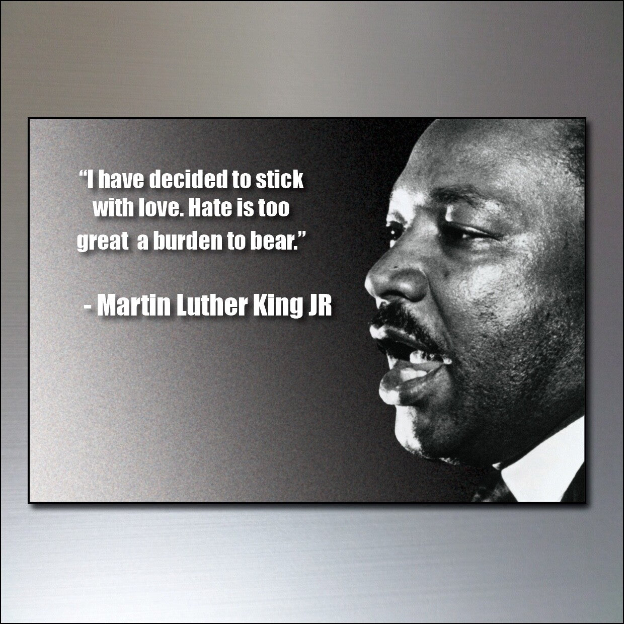 Set of 8 vintage fridge magnets featuring inspirational quotes and celebrity images, ideal for decorating your kitchen.
