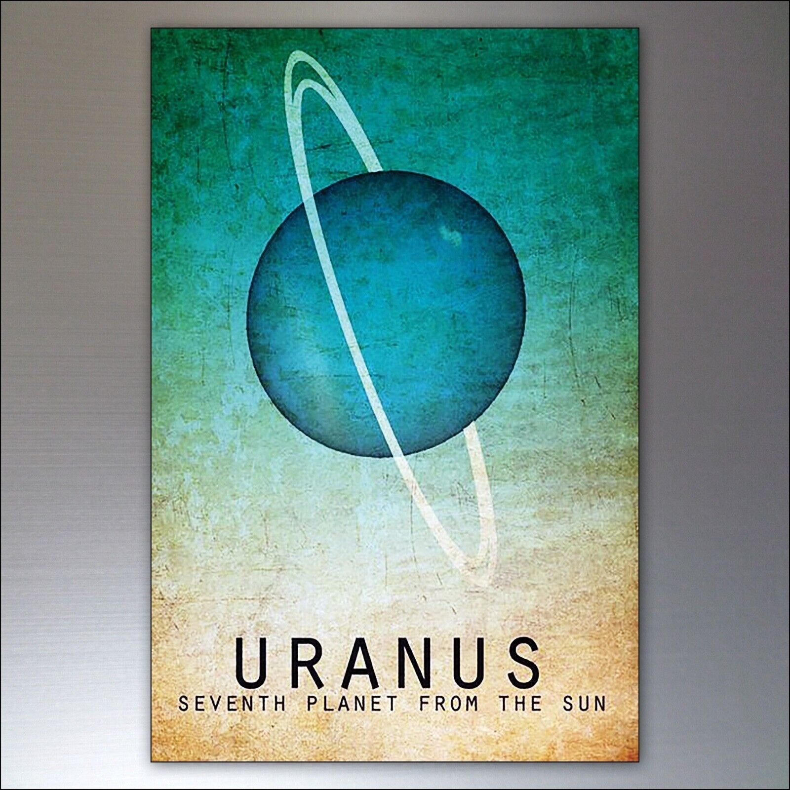 Set of 8 astronomical space chart fridge magnets featuring stars, planets, and solar system designs, perfect for decorating your refrigerator.