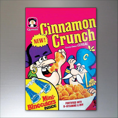 Vintage Cereal Box Fridge Magnets | Set of 8 | No.1