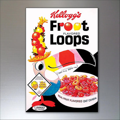 Vintage Cereal Box Fridge Magnets | Set of 8 | No.1