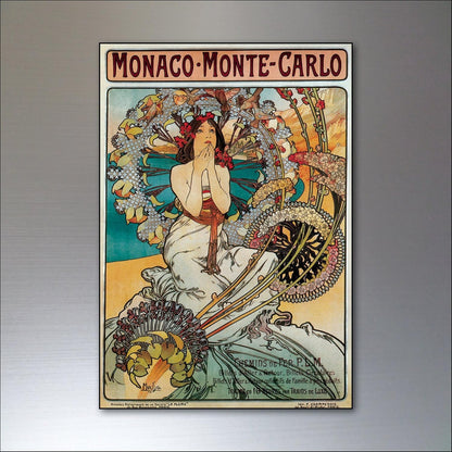 Art Nouveau Fridge Magnets | Set of 8 | No.3
