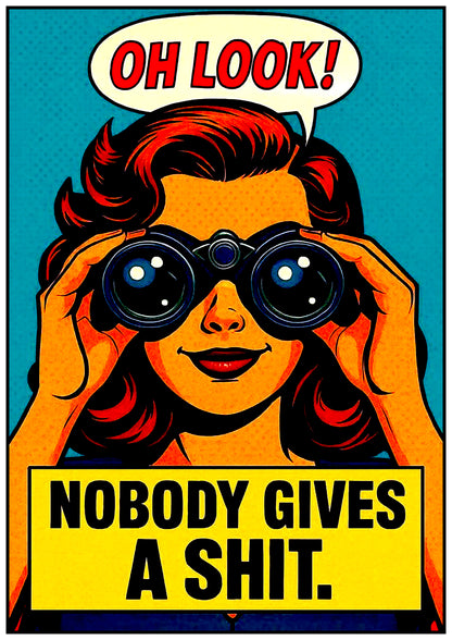 Pop Art Vintage Attitude Fun Slogan Quote | Print or Digital PDF
