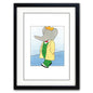 Babar the Elephant A3 Luxury Satin Art Print | Classic Children's Illustration | No.4