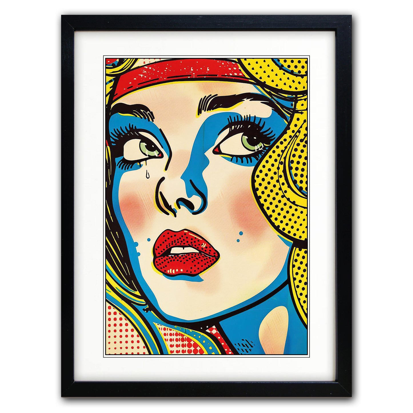 Pop Art Comic Book Strip Print | A3 Luxury Satin Paper  | No.5