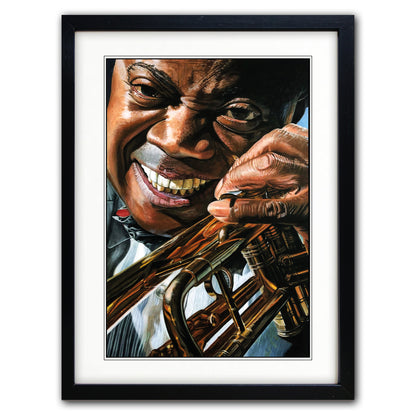 Blues, Jazz & Soul Music Icons Painting Prints | Set of 4 Prints | Series No.1