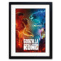 Godzilla vs Kong Print | A3 Satin | No.1