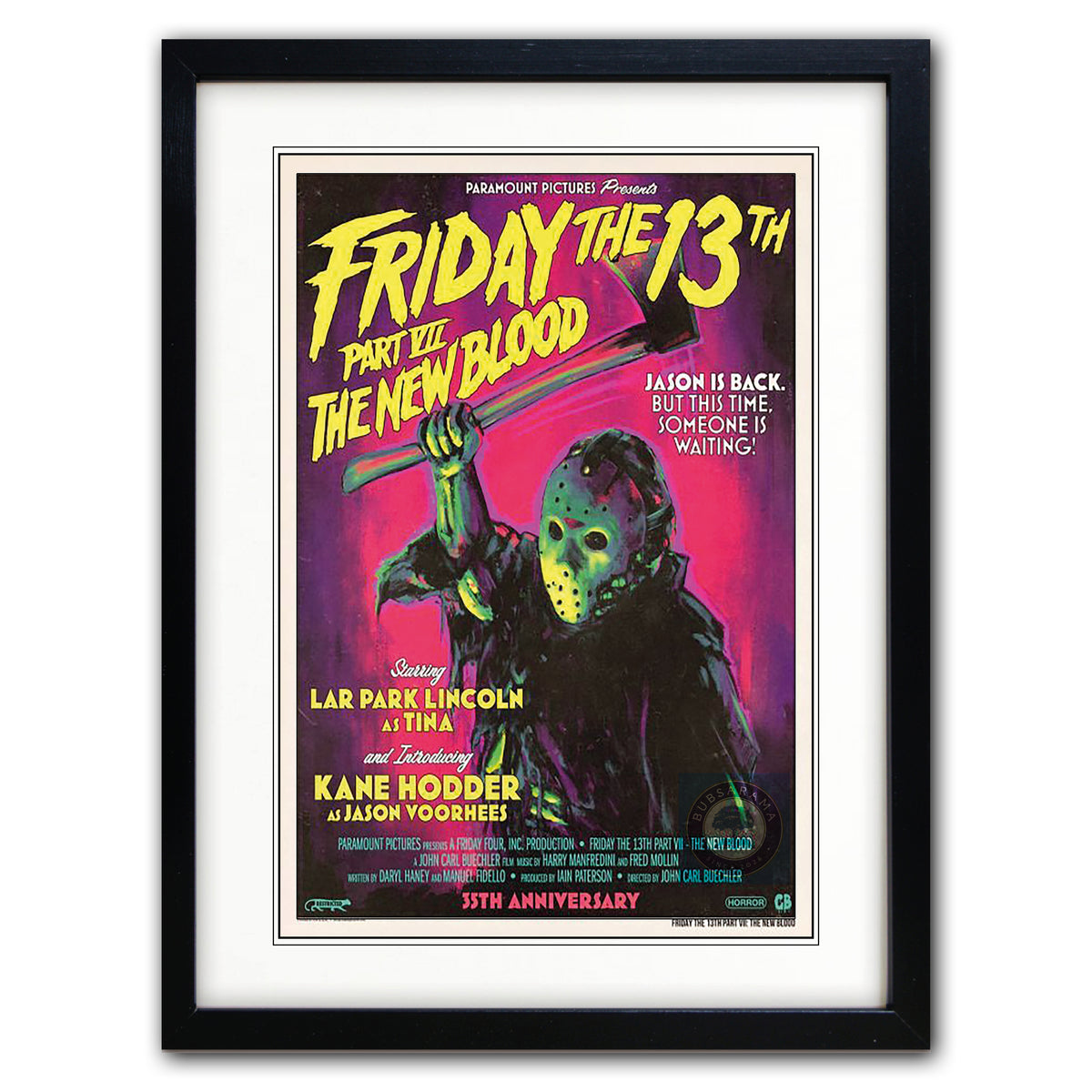 Vintage Horror Movie Posters | Digital Download PDF | Set of 8
