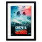 Godzilla vs Kong Print | A3 Satin | No.3
