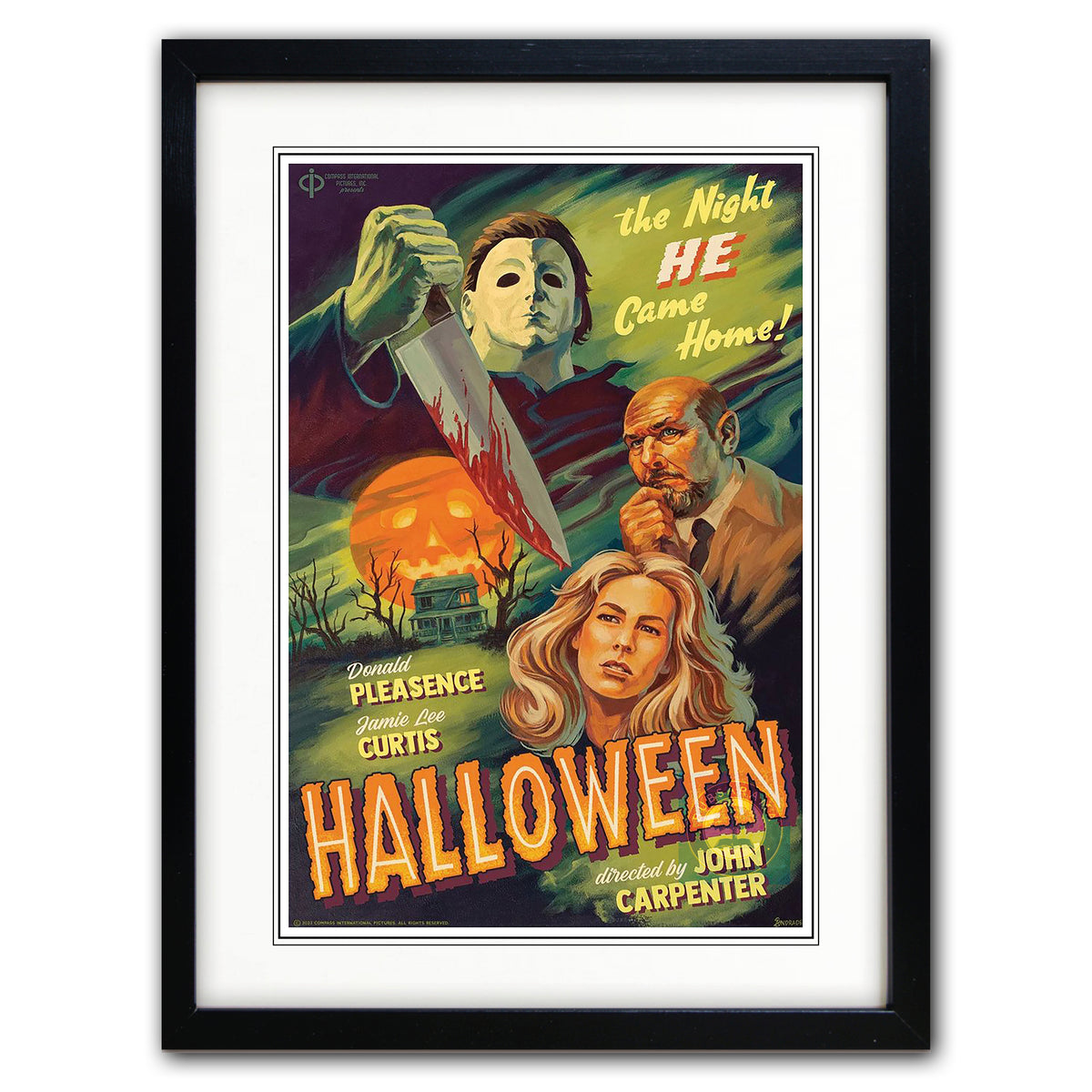 Vintage Horror Movie Posters | Digital Download PDF | Set of 8