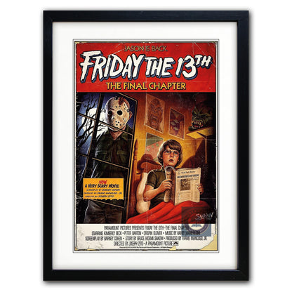 Vintage Horror Movie Posters | Digital Download PDF | Set of 8