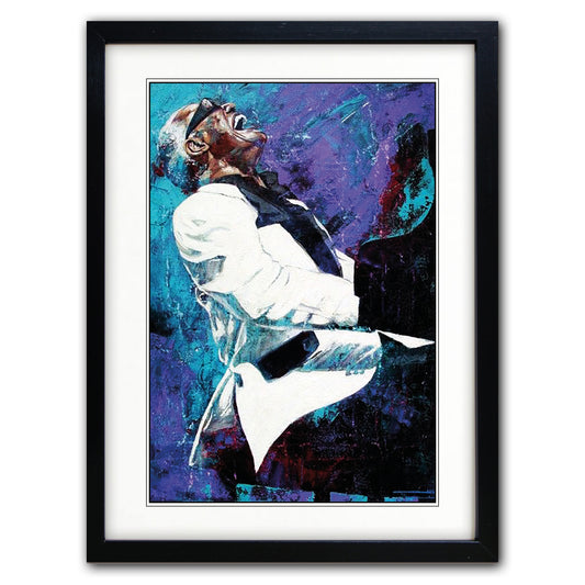 Blues, Jazz & Soul Music Icons Painting Print | No.4