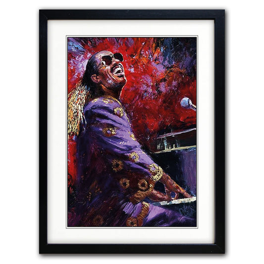 Blues, Jazz & Soul Music Icons Painting Print | No.5