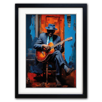 Blues, Jazz & Soul Music Icons Painting Prints | Set of 4 Prints | Series No.2