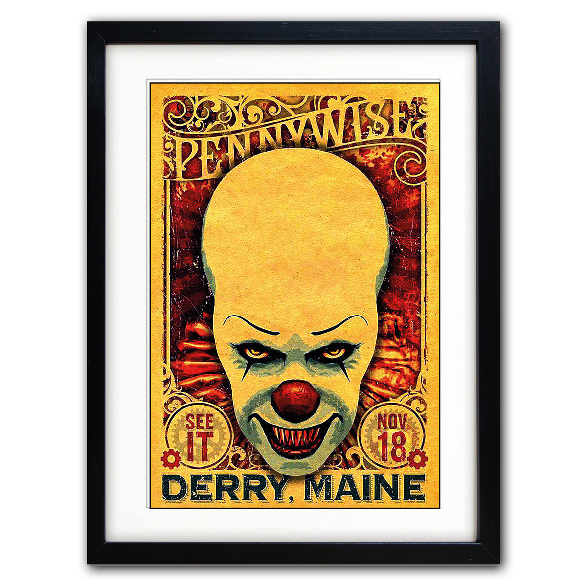 Vintage Horror Movie Posters | Digital Download PDF | Set of 8