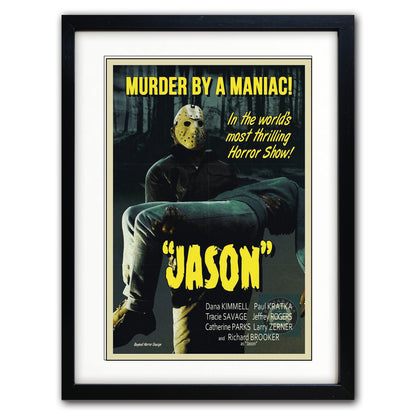 Vintage Horror Movie Posters | Digital Download PDF | Set of 8