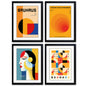 Bauhaus Vintage Exhibition | Art Print | A3 Luxury Satin | Collection of 4 | No.2